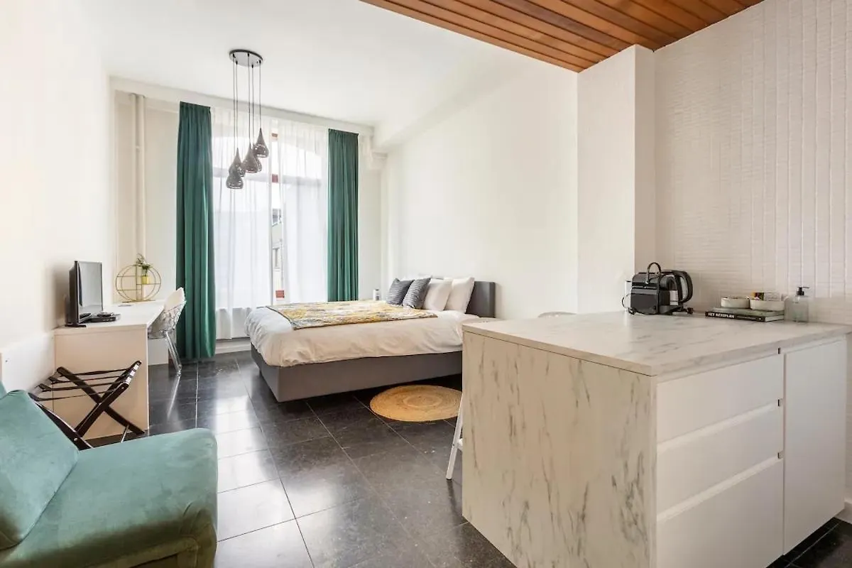 Apartmán Riverview Studio In Historical Heart Of Antverpy